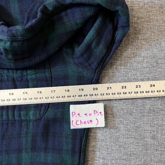 Gitman Bros Vintage Button Down Long Sleeve Shirt - Men's Size M - Blue Green - Picture 8 of 11